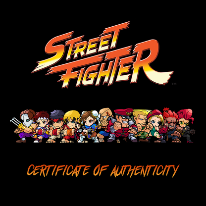 2022 Fiji Street Fighter Mini Fighters - Guile 1 oz  999 Silver Coloured Proof Coin
