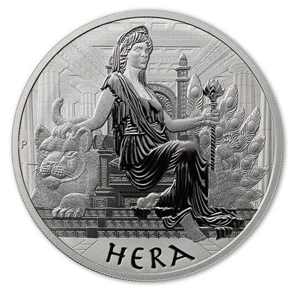 2022 Hera 1 Oz Silver Bullion - Perth Mint