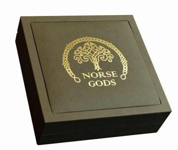 2022 Norse Gods Loki 2 Oz Silver - Cook Islands - Antiqued