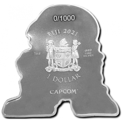 2021 Ken Street Fighter Mini Collection 1 oz Silver Coin