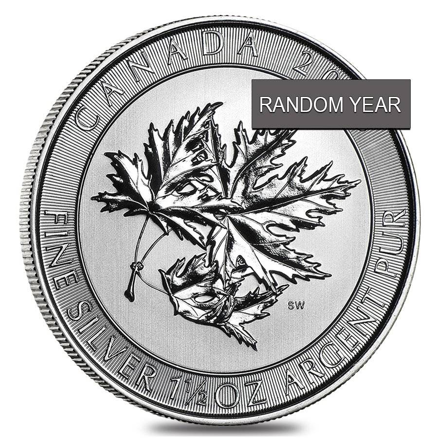 Canadian 1.5 oz Superleaf - Silver Coin