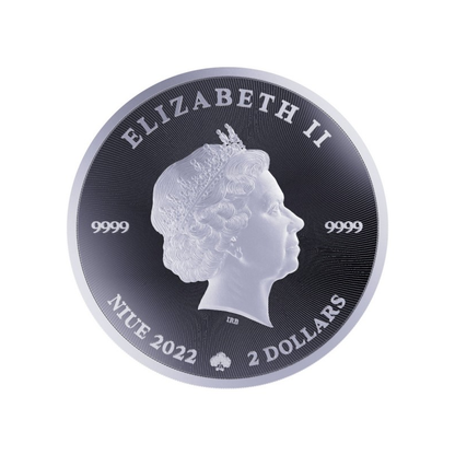 2022 1oz Niue - Shamrock Silver - Brilliant Uncirculated