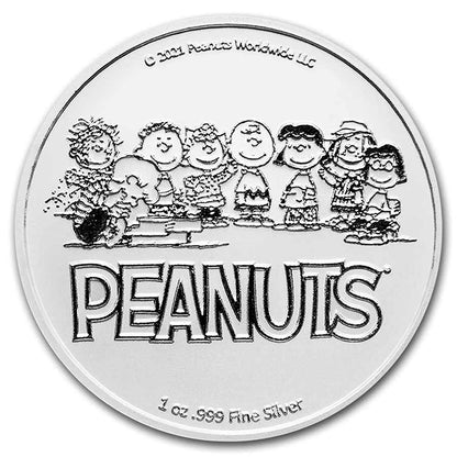 2021 Peanuts - Lucy Van Pelt - 1 oz .999 Silver Coloured Coin