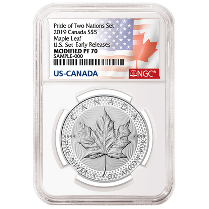 2019 W Pride of Two Nations 2 pc - NGC 70 Early Releases