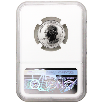 2018 US Silver Reverse Proof Set 10 pc - NGC PF70 Early Release ER Trolley Label