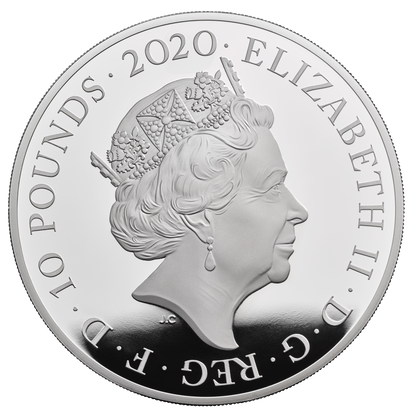 2020 Queen 5 Oz Silver Proof - Royal Mint - Original Government Packaging (OGP)