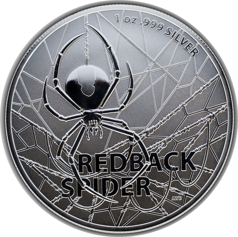 2020 Redback Spider 1 Oz Silver Royal Australian Mint - Business Strike
