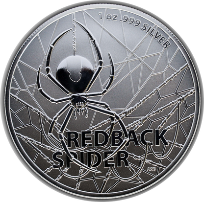 2020 Redback Spider 1 Oz Silver Royal Australian Mint - Business Strike