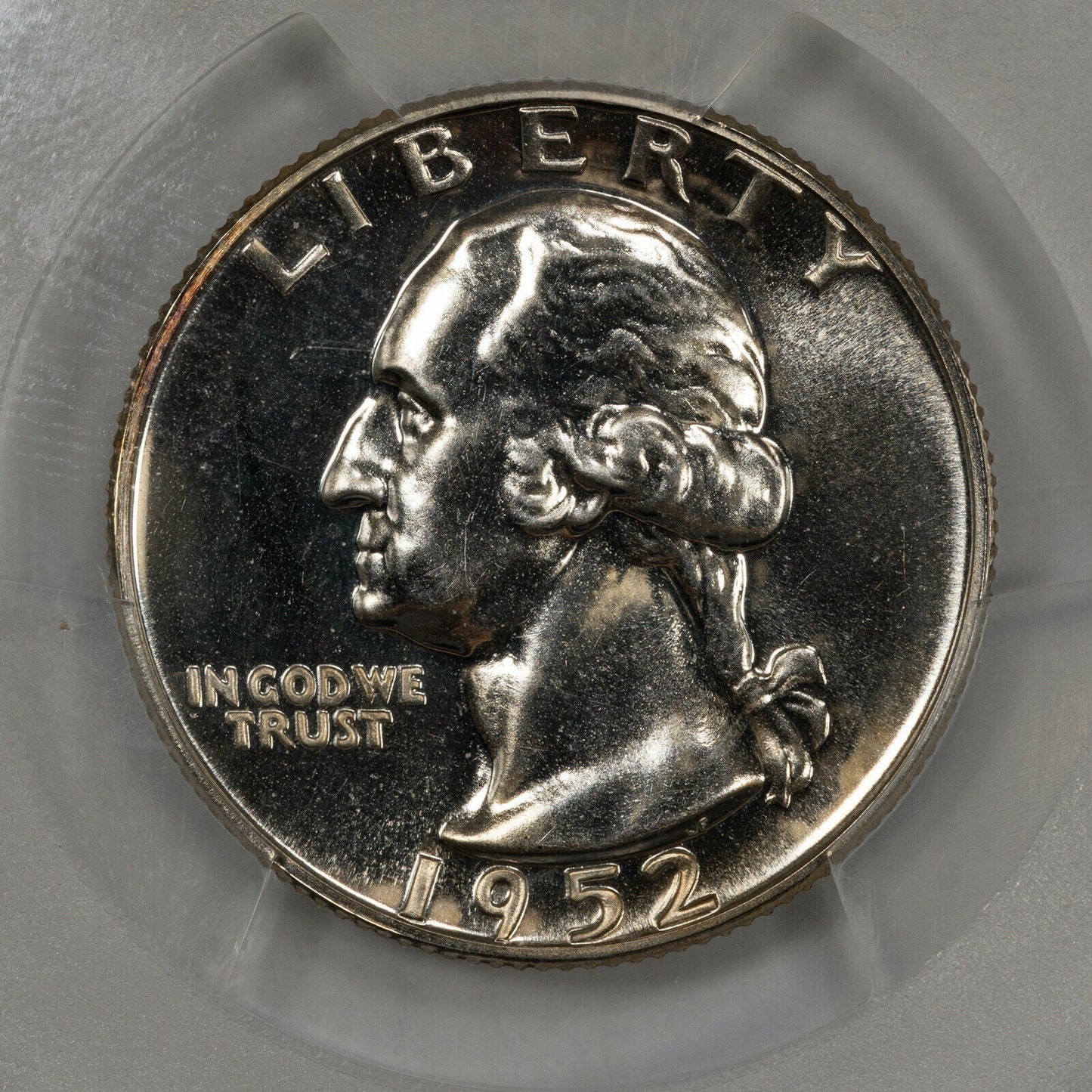 1952 Washington Silver Quarter Philadelphia - FS 901 Superbird  - PCGS PR67