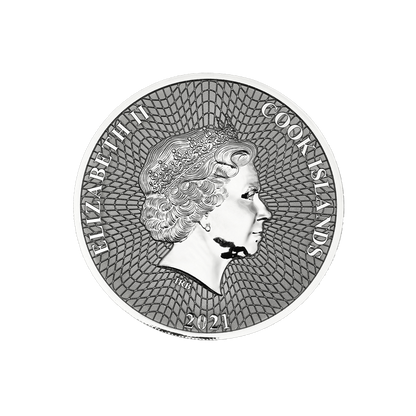 2021 Cook Islands Star Fish - 1 oz Silver