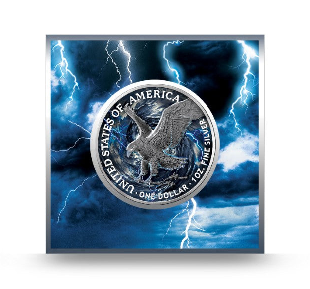 2022 Storm Silver Eagle II 1 Oz Silver - Icon Mint Special Edition