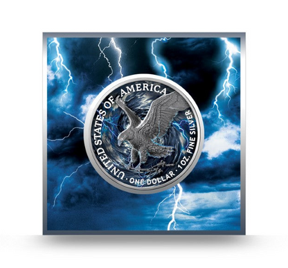 2022 Storm Silver Eagle II 1 Oz Silver - Icon Mint Special Edition