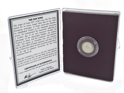 Sun King Silver 10 Sol Coin