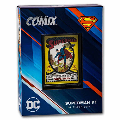 2022 Niue Comix Superman #1 1 oz Silver Coin