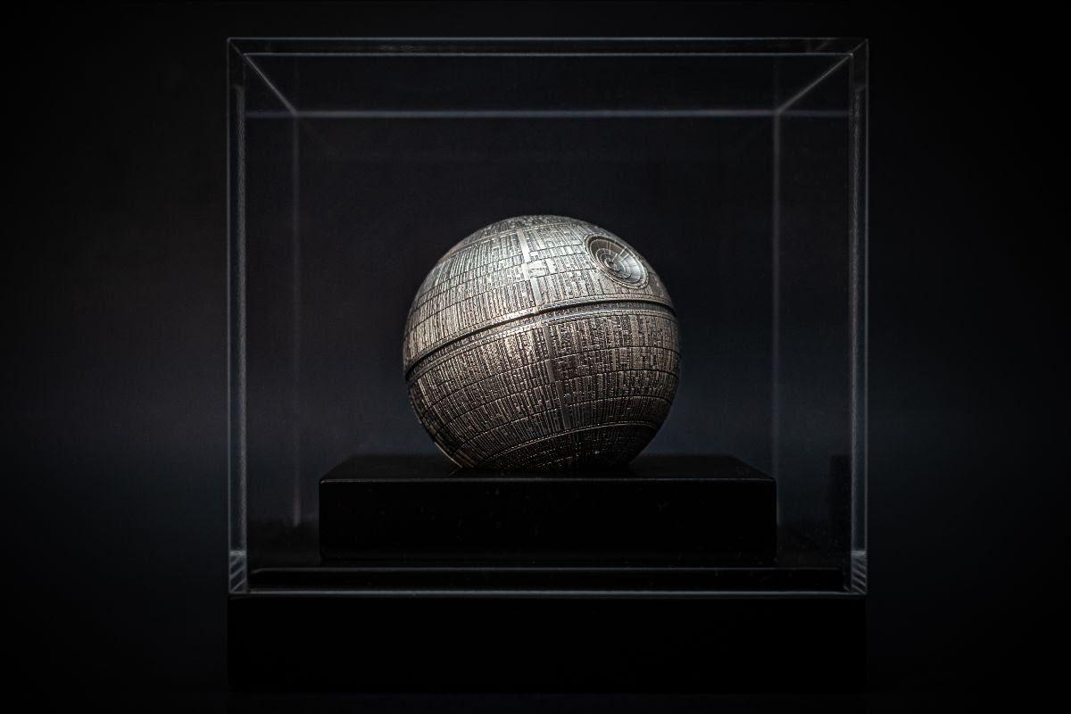 2020 Death Star 1 Kilo Silver - New Zealand Mint