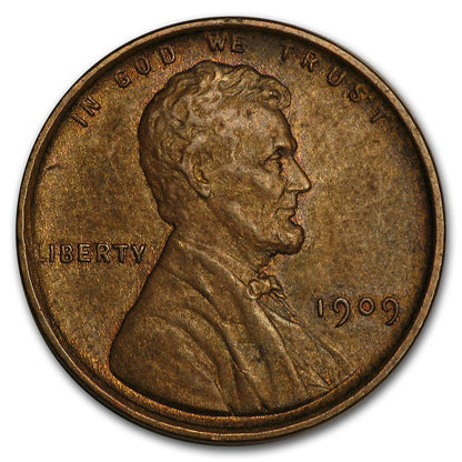 1909 VDB Lincoln Cent Philadelphia - Uncirculated